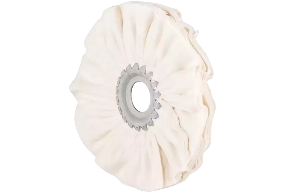 Pierścień tkaninowy TR flanela Ø 125 × 10 mm otwór Ø 20 mm do nabłyszczania i polerowania z dodatkiem pasty polerskiej 1