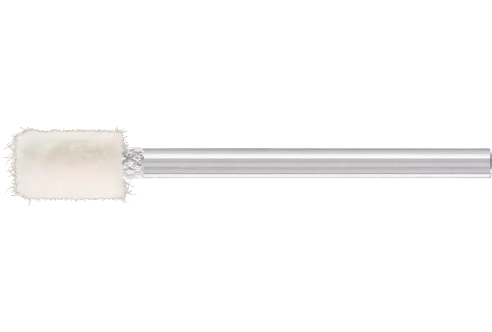 Średnio twarde filcowe trzpienie polerskie o kształcie walcowym Ø 6 × 10 mm trzpień Ø 3 mm 1