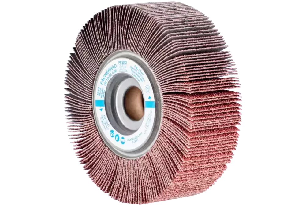 Ściernica listkowa FR Ø 150 × 50 mm otwór Ø 25,4 mm A40 do uniwersalnego zastosowania 1