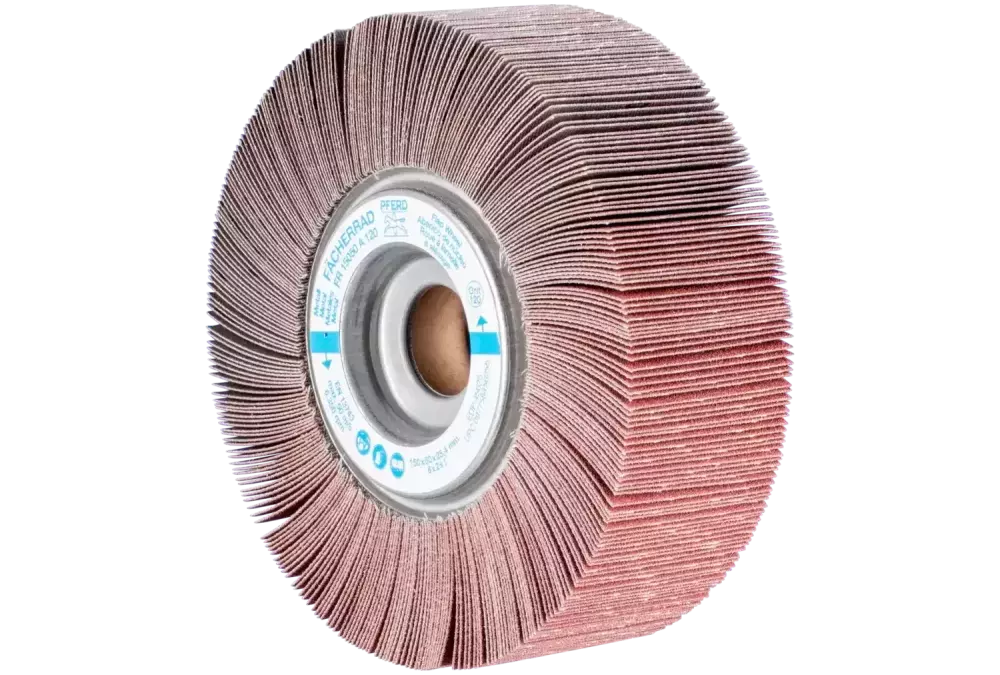 Ściernica listkowa FR Ø 150 × 50 mm otwór Ø 25,4 mm A120 do uniwersalnego zastosowania 1