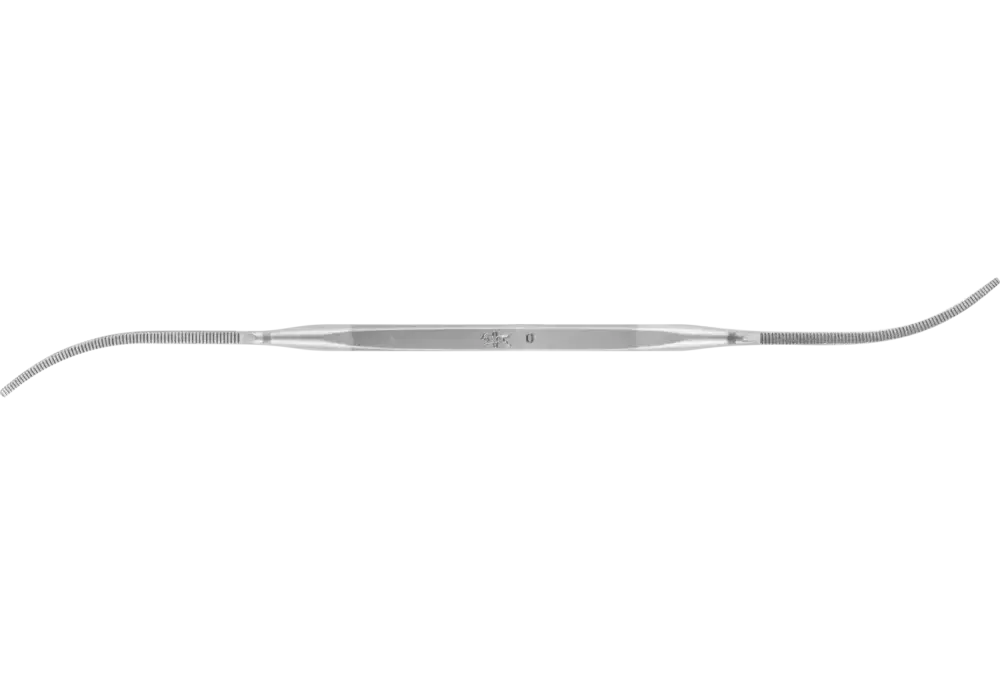 Precyzyjny pilnik do żłobków typ 713 P 180 mm nacięcie szwajcarskie 0, zgrubny 1