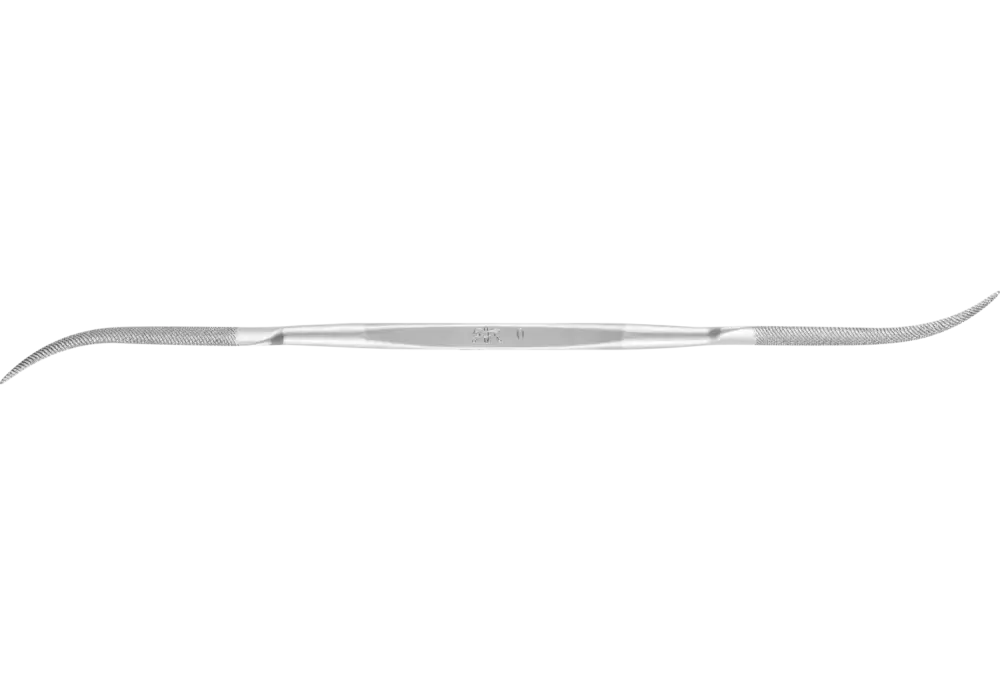 Precyzyjny pilnik do żłobków typ 763 P 180 mm nacięcie szwajcarskie 0, zgrubny 1