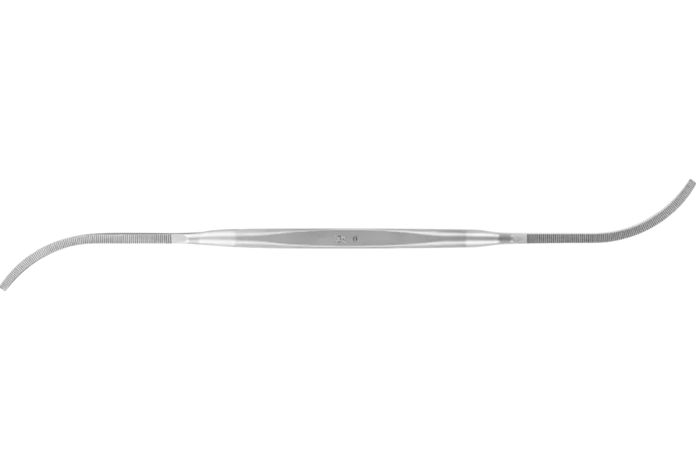 Precyzyjny pilnik do żłobków typ 412 P 300 mm nacięcie szwajcarskie 0, zgrubny 1