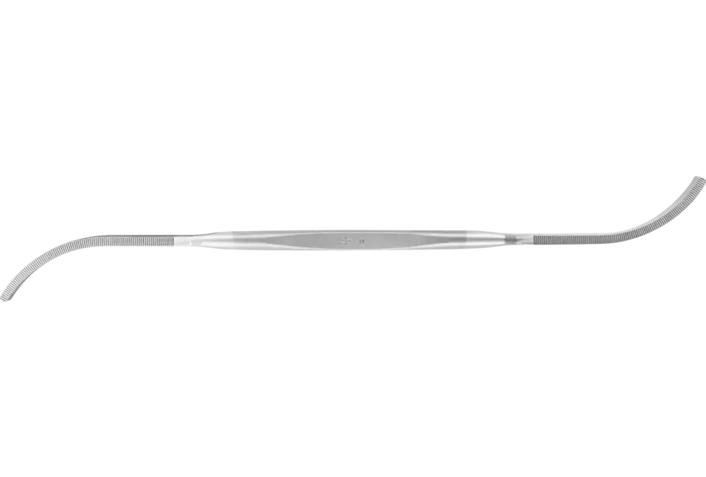 Precyzyjny pilnik do żłobków typ 410 P 300 mm nacięcie szwajcarskie 0, zgrubny 1