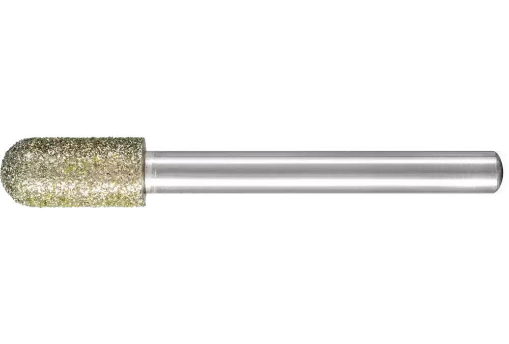 Diamentowa ściernica kulisto-walcowa Ø 10,0 mm, trzpień Ø 6 mm D357 (zgrubna) do szlifowania TWS/ CFRP 1