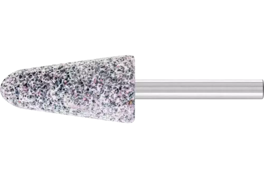 Ściernica trzpieniowa CAST stożkowa Ø 20 × 40 mm trzpień Ø 6 mm A24 do żeliwa szarego i sferoidalnego 1