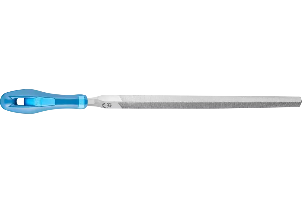 Pilnik warsztatowy z uchwytem trójkątny 150 mm nacięcie 2 uniwersalny do zdzierania i wygładzania 1