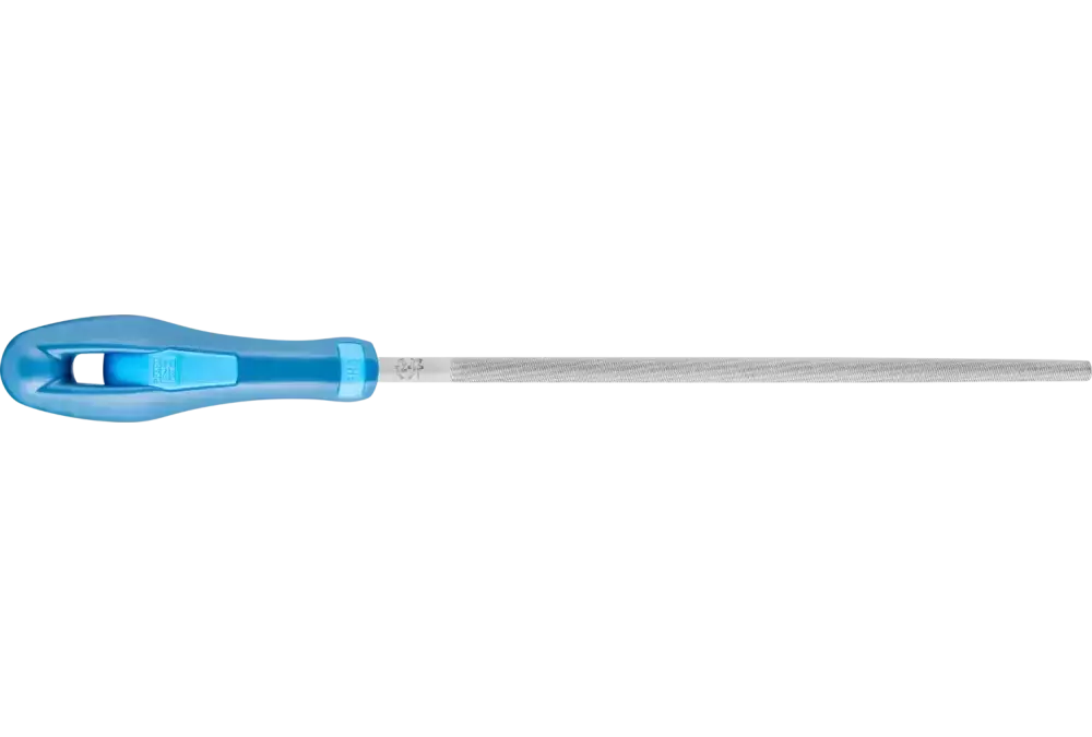Pilnik warsztatowy z uchwytem okrągły 150 mm nacięcie 3 do obróbki precyzyjnej, wygładzania 1