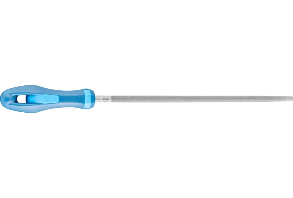 Pilnik warsztatowy z uchwytem okrągły 250 mm nacięcie 3 do obróbki precyzyjnej, wygładzania 1