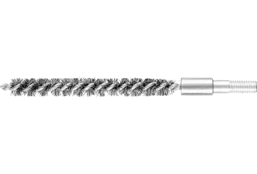 Szczotka wewnętrzna niepleciona IBU Ø8 × 80 mm M6 drut stalowy Ø0,15 1