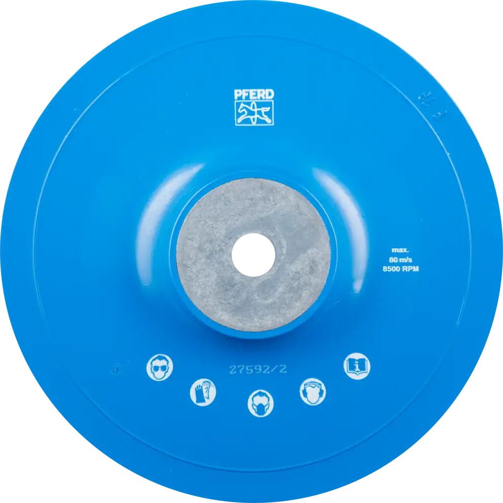 Talerz wsporczy z nakrętką mocującą GT 180mm M14 do szlifierki kątowej Pferd 44890060 1