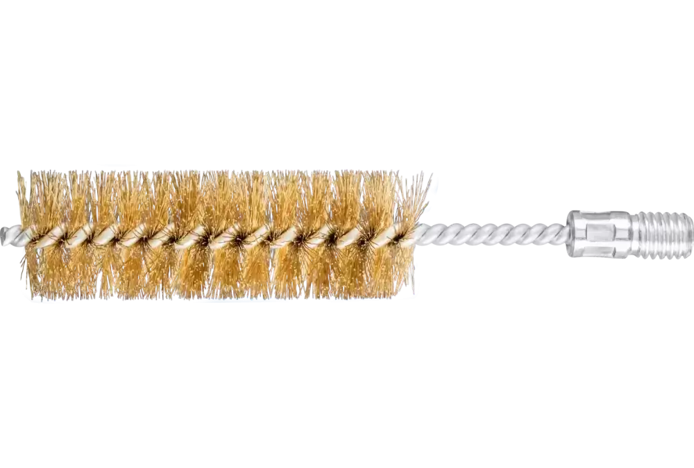 Szczotka wewnętrzna IBU Ø 32 × 100 mm gwint 1/2" BSW drut mosiężny Ø 0,25 1