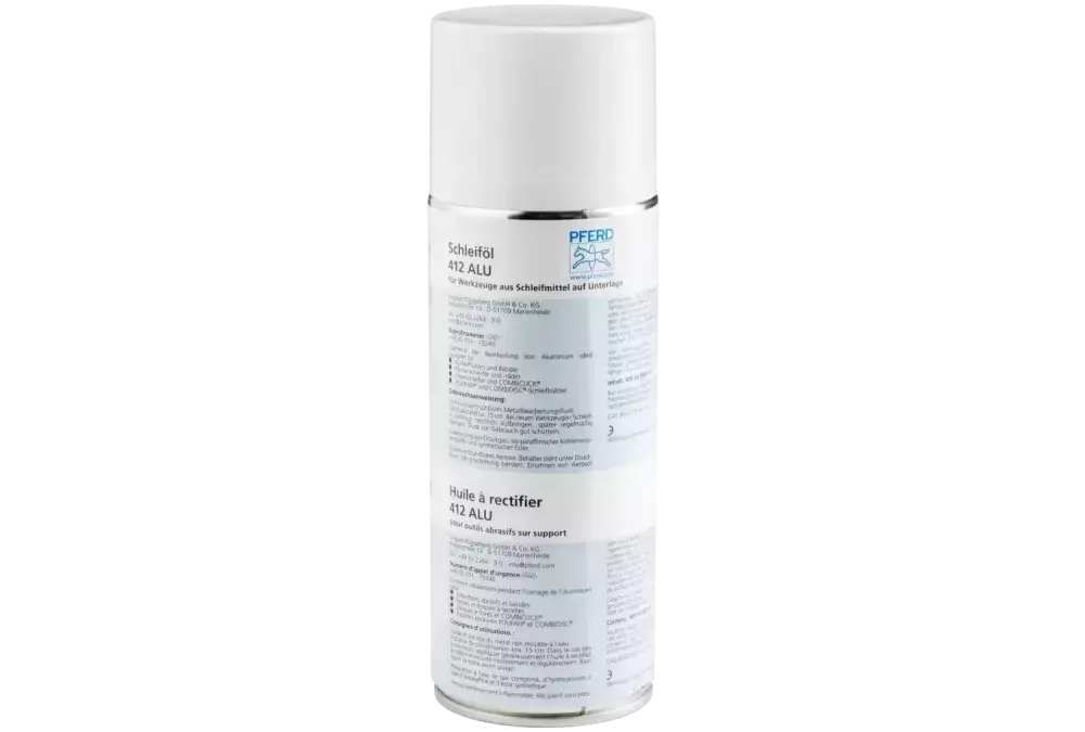 Olej szlifierski 412 ALU w sprayu do aluminium 1