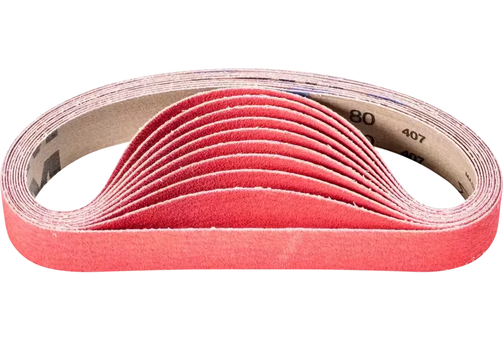 Taśma ścierna z ziarnem ceramicznym BA 30 × 533 mm CO-COOL80 do szlifowania stali nierdzewnej szlifierką taśmową do rur 1