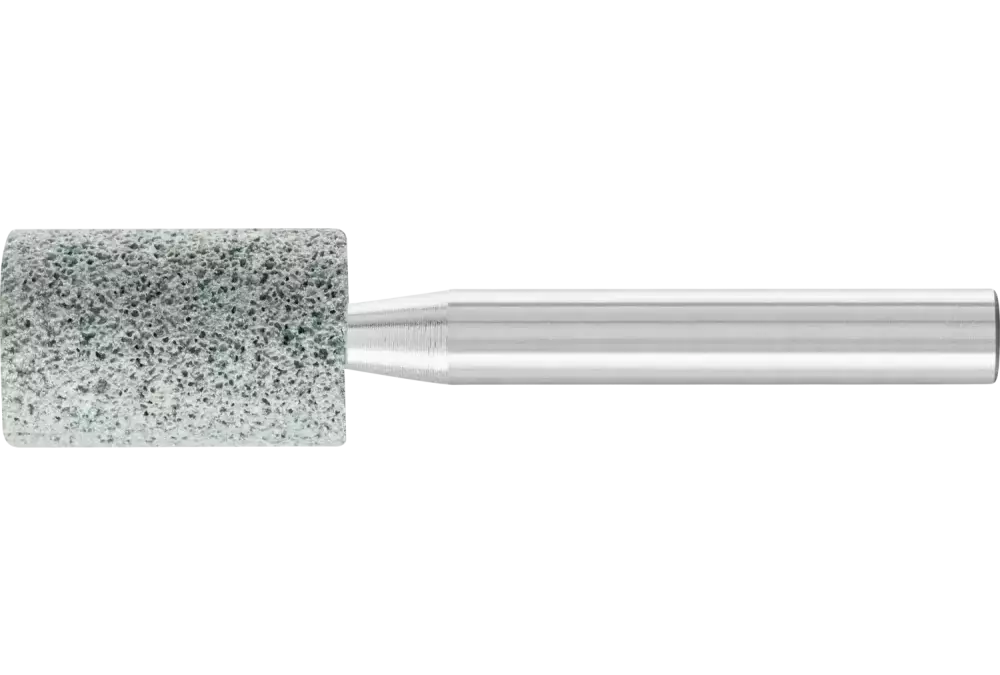 Ściernica trzpieniowa ALU walcowa Ø 13 × 20 mm trzpień Ø 6 mm SiC80 do aluminium 1