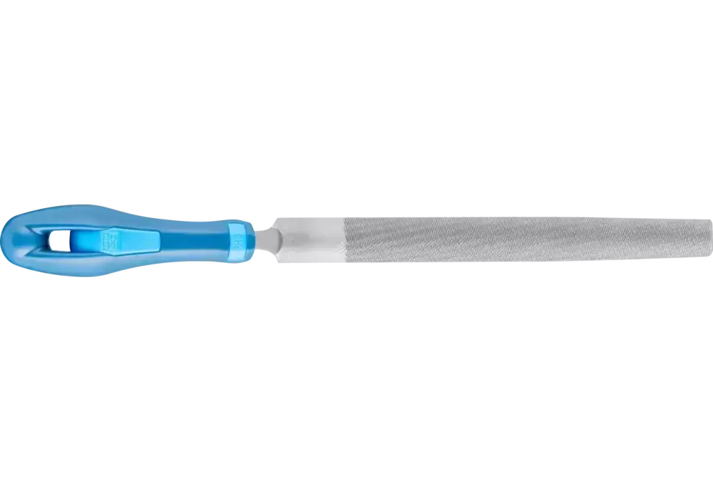 Pilnik warsztatowy z uchwytem półokrągły zbieżny 150 mm nacięcie 2 uniwersalny do zdzierania i wygładzania 1