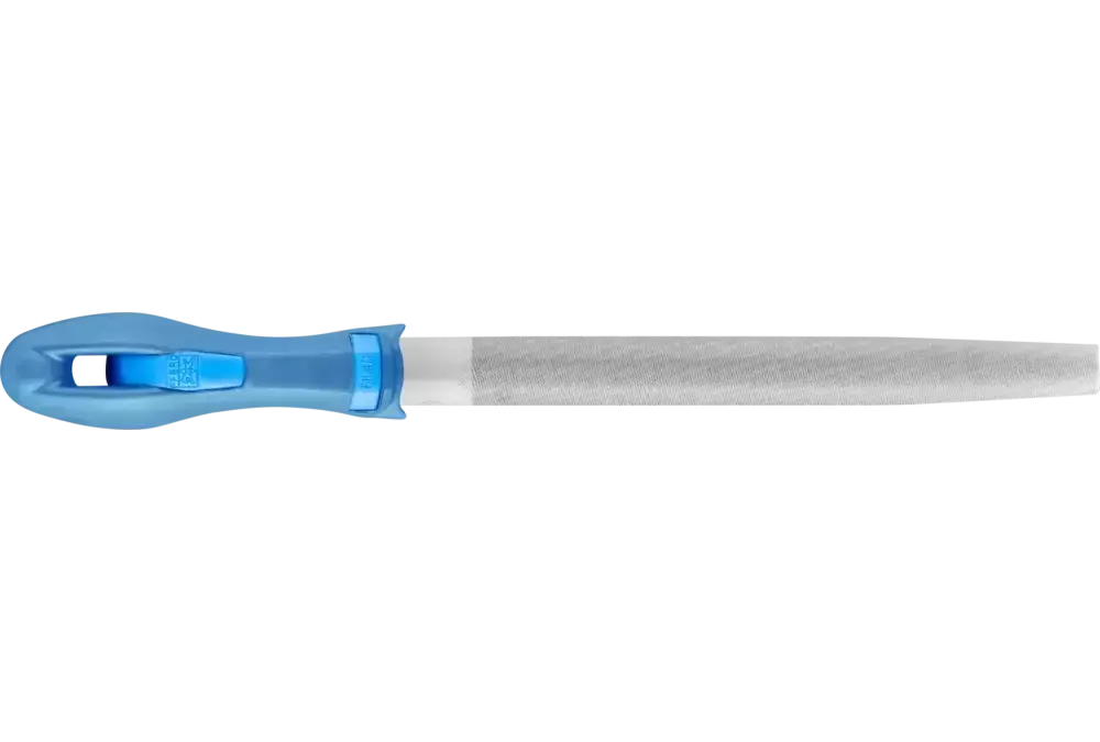Pilnik warsztatowy z uchwytem półokrągły zbieżny 200 mm nacięcie 2 uniwersalny do zdzierania i wygładzania 1