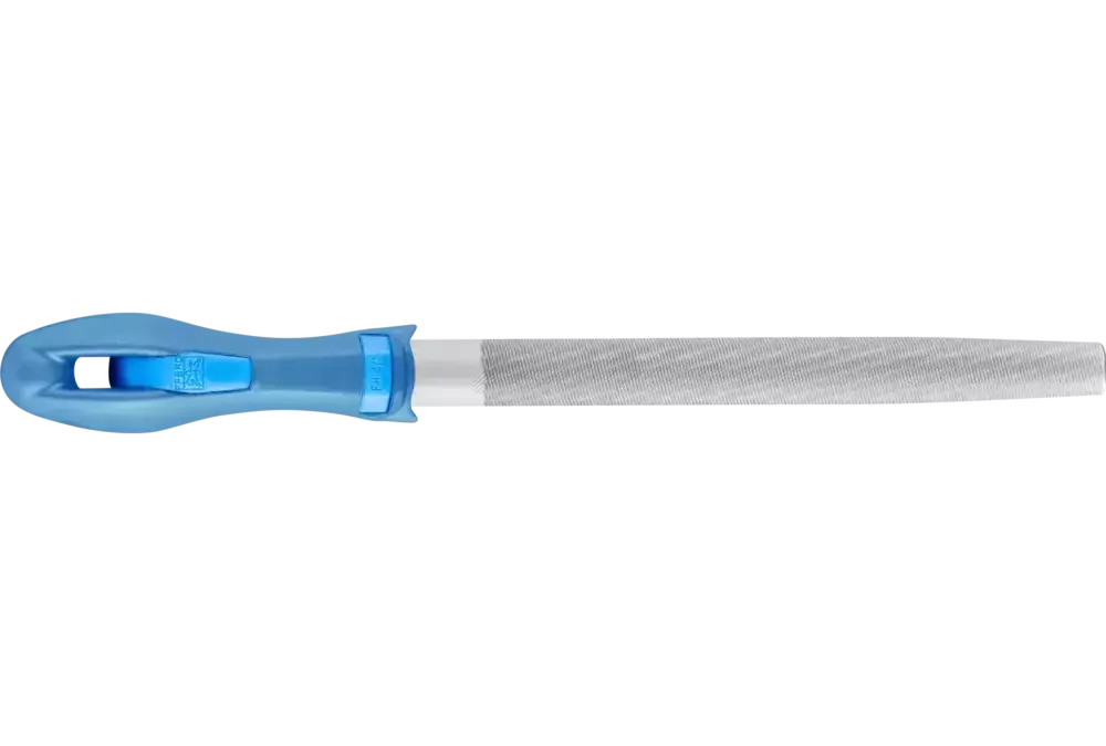 Pilnik warsztatowy z uchwytem półokrągły zbieżny 250 mm nacięcie 1 do obróbki zgrubnej, zdzierania 1