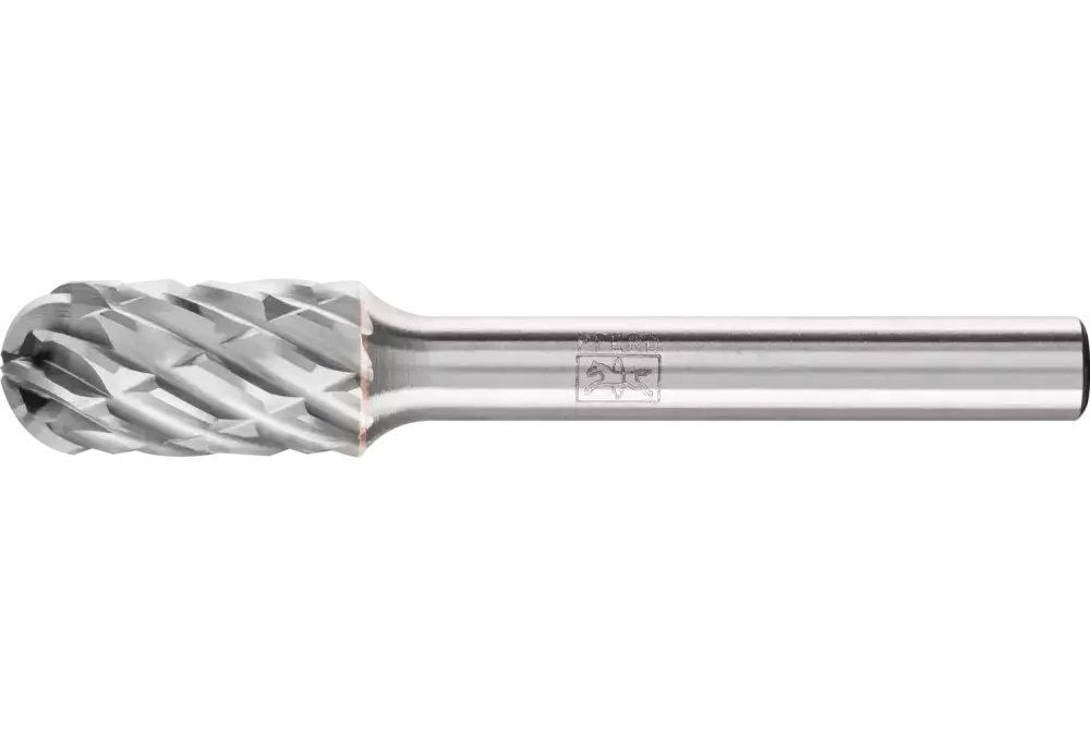 Wysokowydajny trzpień frezarski ze stopów twardych STEEL kształt kulisto-walcowy WRC Ø 10 × 20 mm trzpień Ø 6 mm do stali 1