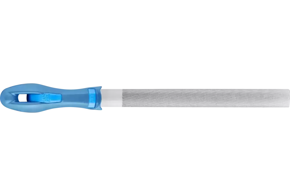 Pilnik warsztatowy z uchwytem półokrągły 250 mm nacięcie 2 uniwersalny do zdzierania i wygładzania 1