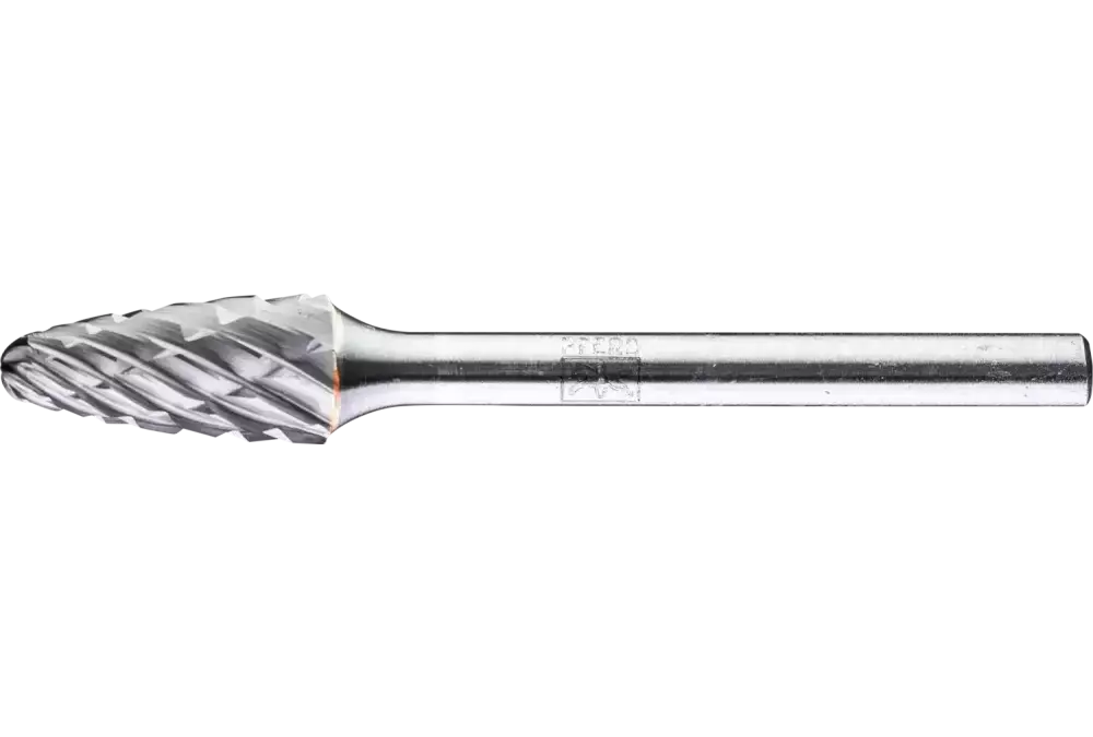 Wysokowydajny trzpień frezarski ze stopów twardych ALLROUND kształt stożkowy RBF Ø 06 x 13 mm, trzonek Ø 3 mm uniwersalny 1