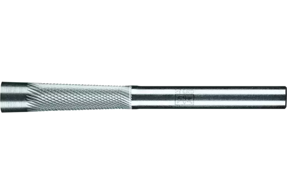 Trzpień frezarski kopiujący ze stopów twardych 7 mm MICRO kształt ostrosłupa ściętego WKN Ø 08 × 26 mm trzpień Ø 6 mm 1