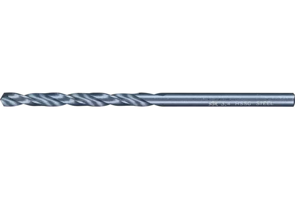 Wiertło spiralne 3,4 mm HSS-G N DIN 338 118° Pferd 25203518 1