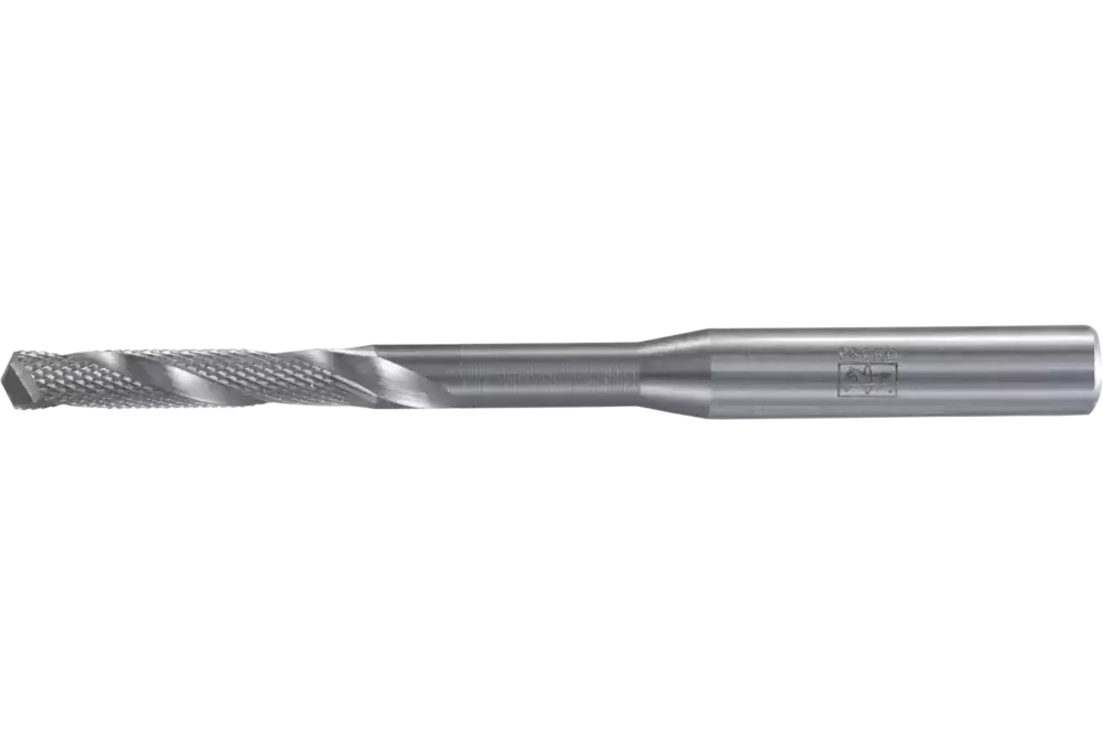 Trzpień frezarski cylindra profilowego ze stopu twardego PZF Ø 04 × 22 × 70 Ø trzonka 6 mm 1