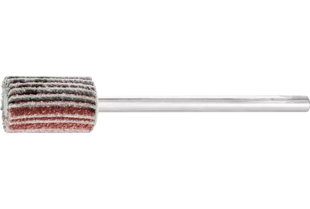 Ściernica wachlarzowa Korund F Ø 10 x 15 mm trzpień Ø 3 mm A80 do szlifu dokładnego i wykończeniowego 1