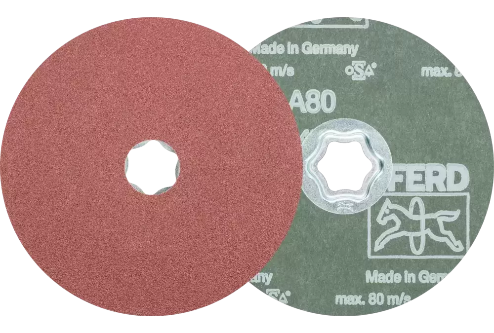 Tarcza fibrowa korund COMBICLICK Ø 125 mm A80 do zastosowań uniwersalnych 1