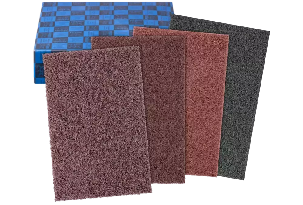 Zbiór poduszek ściernych POLINOX PVSK 4-częściowy 154 × 224 mm A100,A 180,A 280,SIC 400 do wykańczania 1