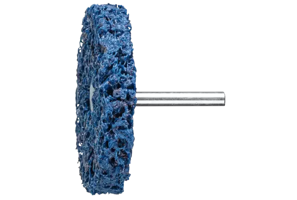 Włóknina czyszcząca POLICLEAN PCLZY Ø 75 × 13 mm trzpień Ø 6 mm do zgrubnych prac czyszczących 1
