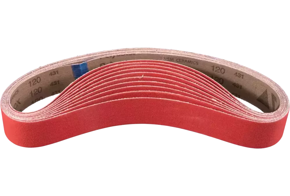 Taśma szlifierska z ziarnem ceramicznym BA 40 × 760 mm CO-COOL120 do stali nierdzewnej 1