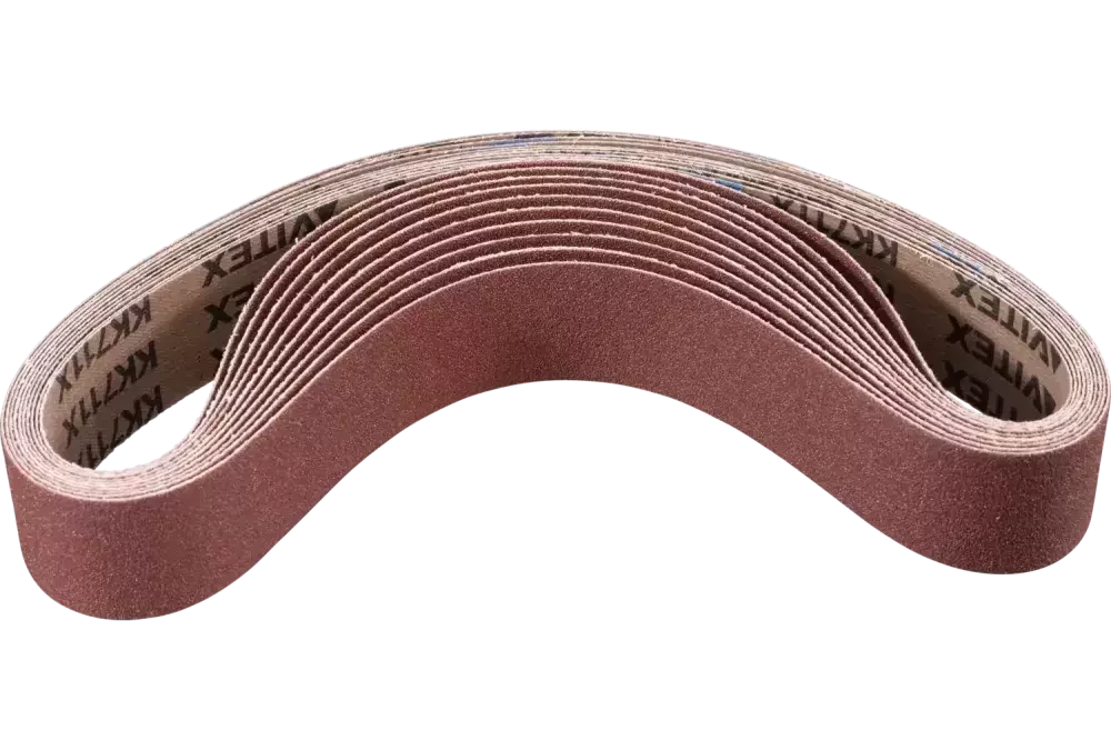 Taśma szlifierska BA Korund 40 × 760 mm A80 do uniwersalnego zastosowania ze szlifierką taśmową do szlifowania rur 1