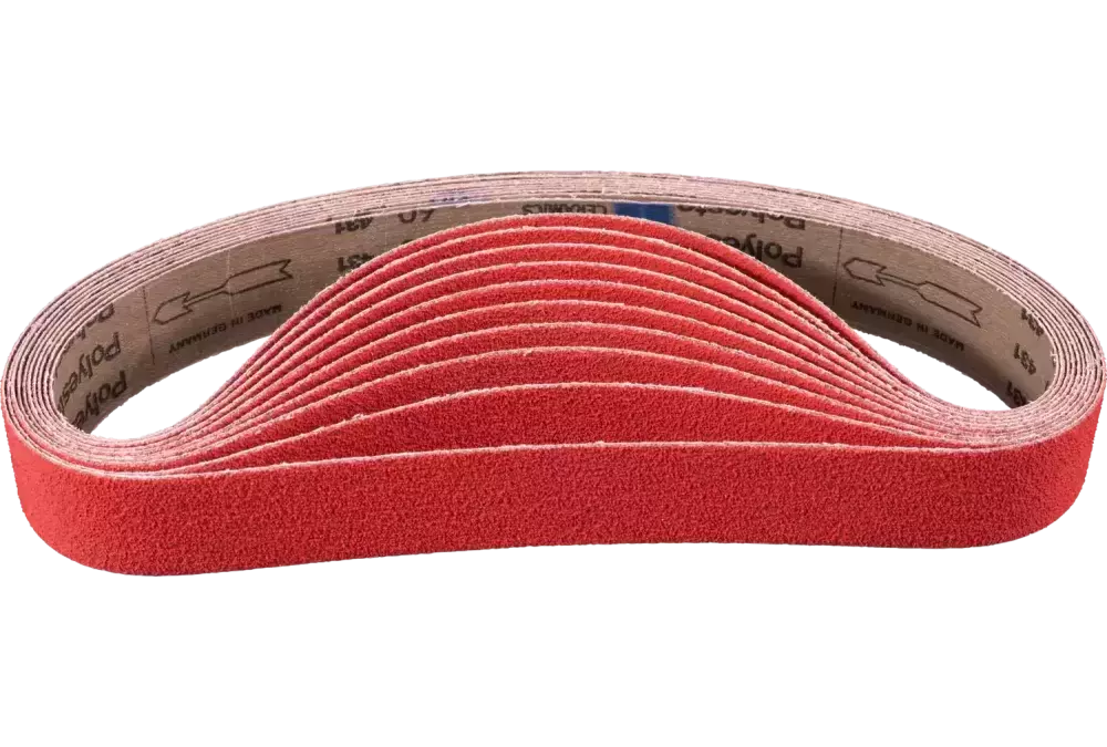 Taśma szlifierska z ziarnem ceramicznym BA 40 × 820 mm CO-COOL60 do stali nierdzewnej 1