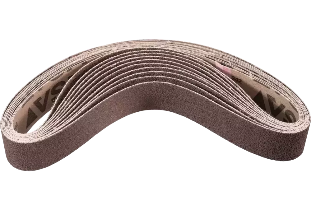 Taśma szlifierska z ziarnem kompaktowym BA 40 × 820 mm A600 CK do szlifu dokładnego do szlifierki taśmowej do szlifowania rur 1