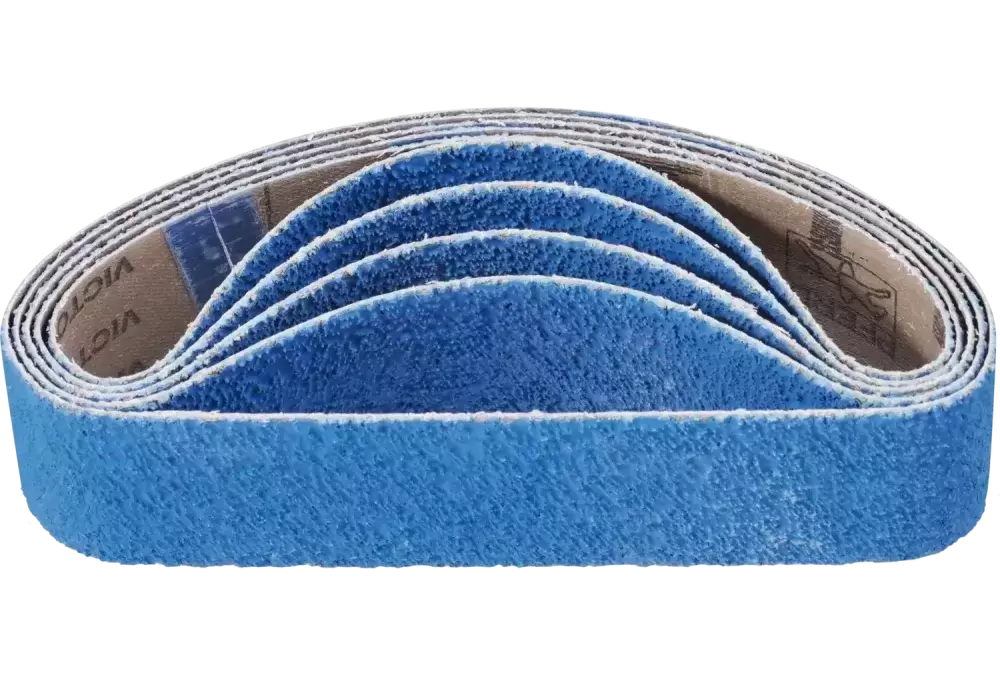 Taśma szlifierska VICTOGRAIN-COOL BA 50 x 450 mm A 36 do usuwania bardzo dużej ilości materiału przy użyciu szlifierki taśmowej 1