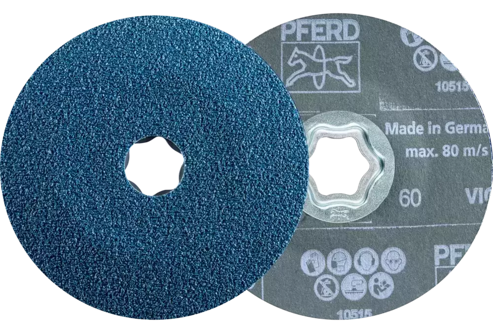 Tarcza włókninowa COMBICLICK Ø 115 mm VICTOGRAIN-COOL80 do stali i stali szlachetnej 1