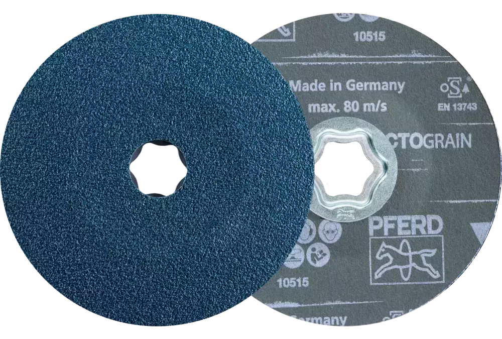 Tarcza włókninowa COMBICLICK Ø 125 mm VICTOGRAIN 80 maksymalna wydajność na stali 1