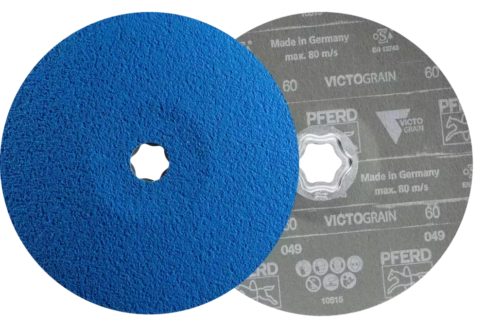 Tarcza włókninowa COMBICLICK Ø 180 mm VICTOGRAIN-COOL60 do stali i stali szlachetnej 1