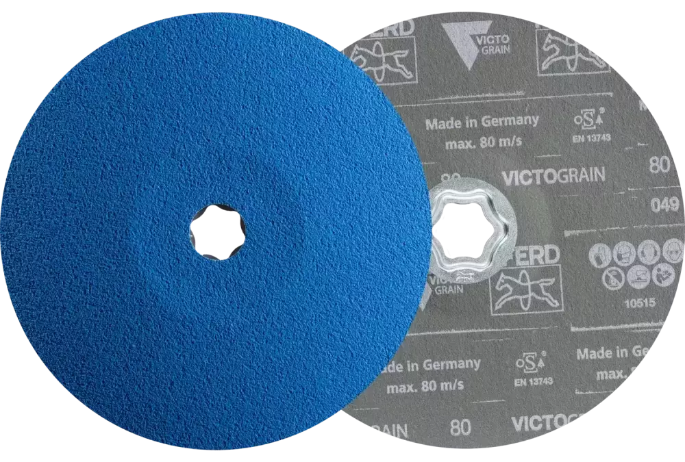 Tarcza włókninowa COMBICLICK Ø 180 mm VICTOGRAIN-COOL80 do stali i stali szlachetnej 1
