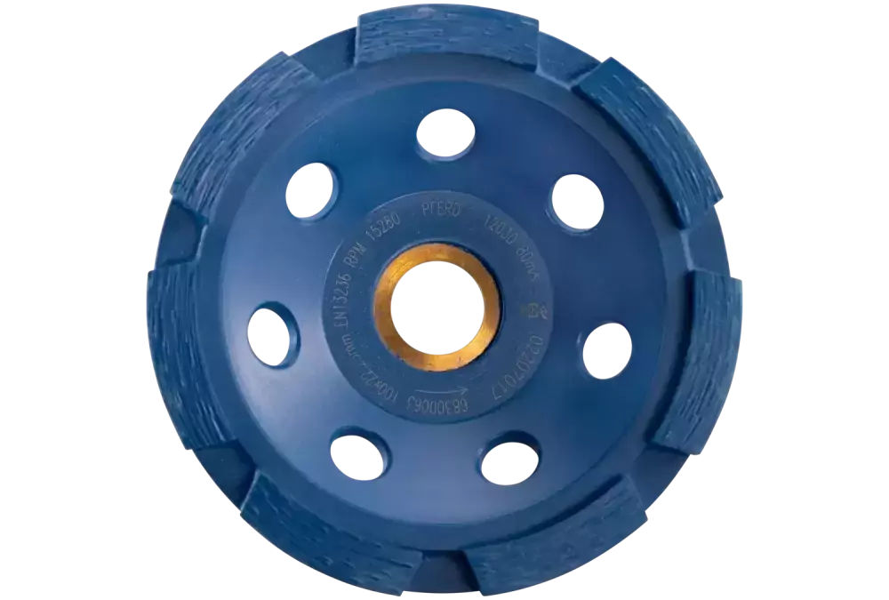 Talerz diamentowy DCW 1R PSF 100 × 6 × 22,23 mm do wyrównywania betonu i jastrychu 1