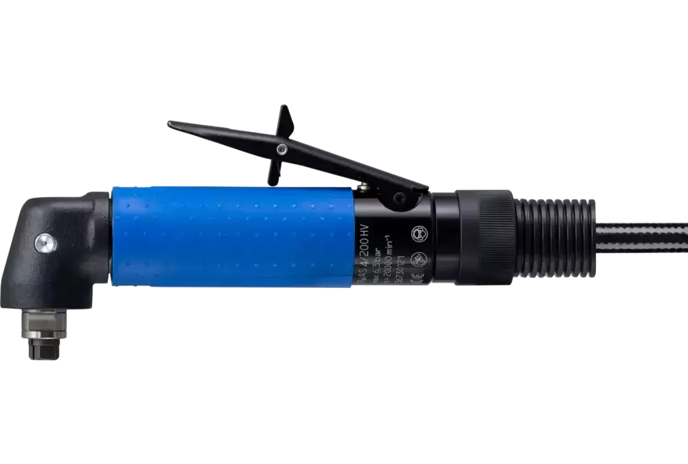Pneumatyczna szlifierka kątowa PWAS 4/200 HV 20 000 obr./min / 370 W 1