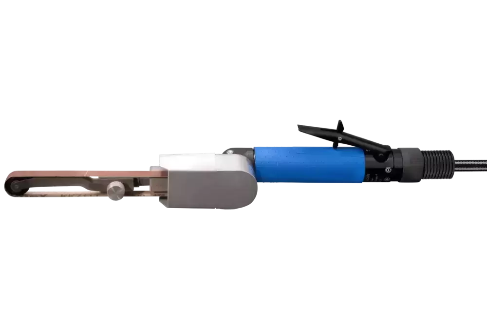 Pneumatyczna szlifierka taśmowa PBA 4/160 HV Długość taśmy: 520 mm x Szerokość: 3–20 mm 1