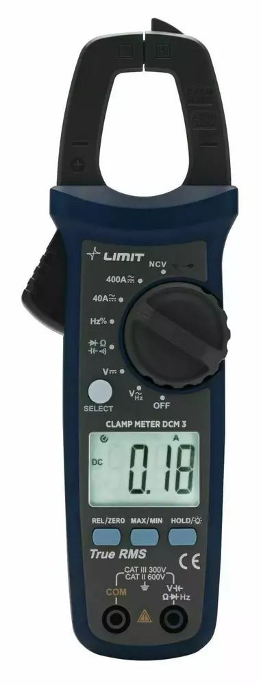 Amperomierz cęgowy Limit DCM 3 1
