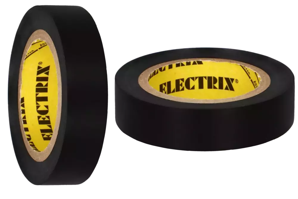 Taśma izolacyjna PCW 20 m x 19 mm czarna wodoodporna samogasnąca Anticor ELECTRIX 211 1