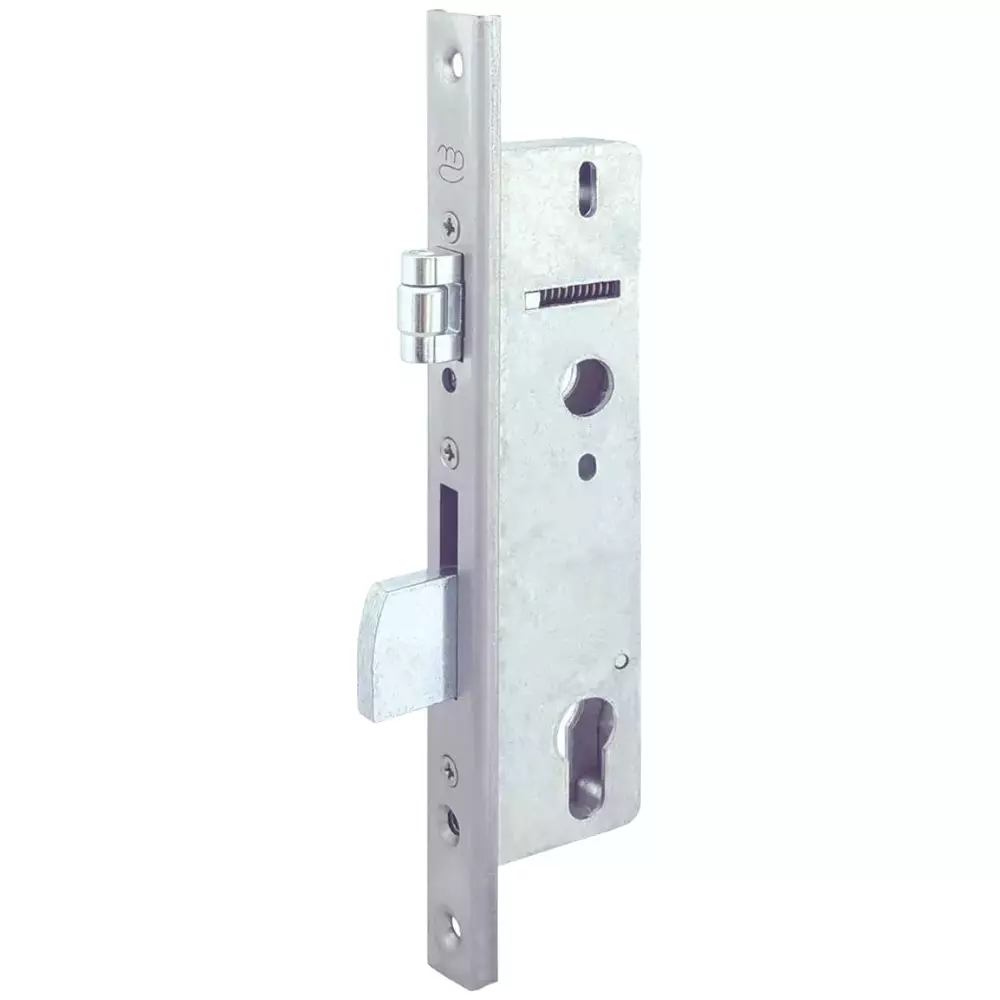 Zamek wąski do drzwi 35/245/24 Aluhard BASIC MC-35R wpuszczany rolkowo-zasuwkowy na wkładkę bębenkową 1
