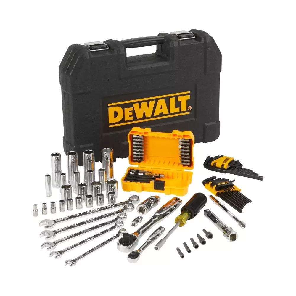 Zestaw narzędzi 89 el. 1/4" 3/8" z nasadkami DeWALT DWMT738001 1