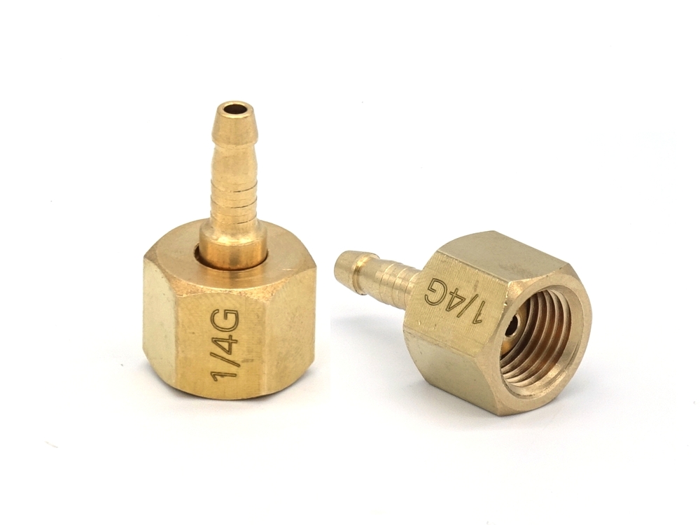 Złącze gaz 1/4G na wąż fi 5 1