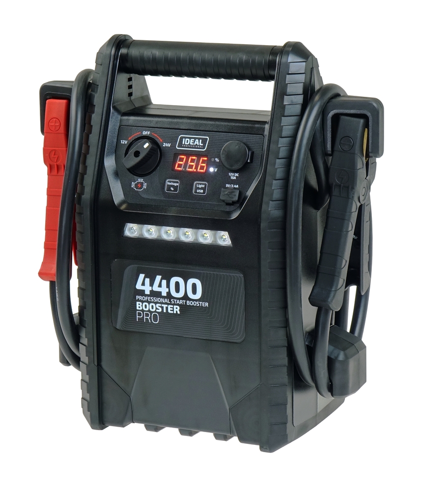Akumulator do wspomagania rozruchu samochodów BOOSTER 4400 PRO 1